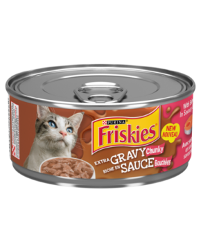 friskies extra gravy chunky salmon